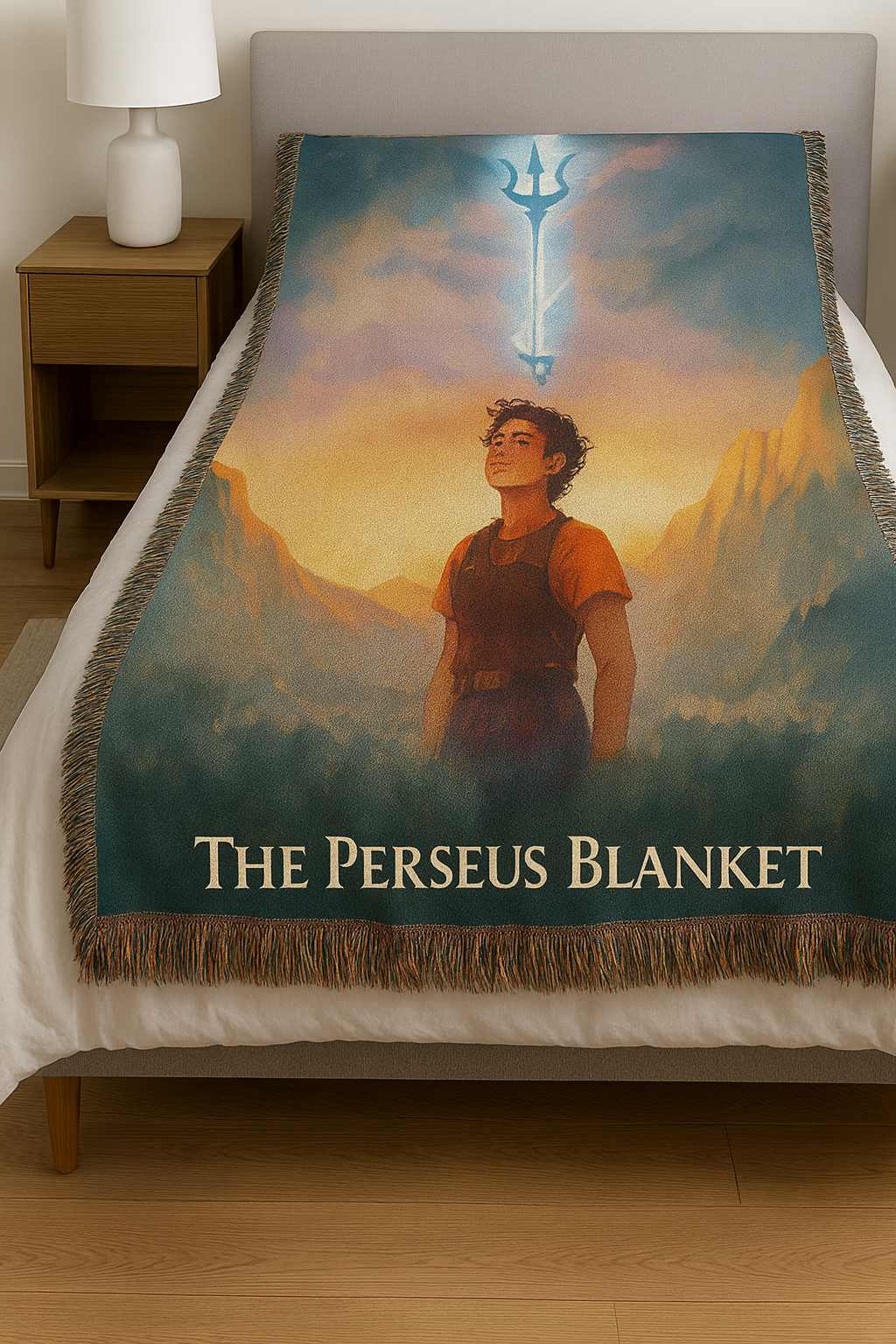 Percy Jackson Woven Blankets