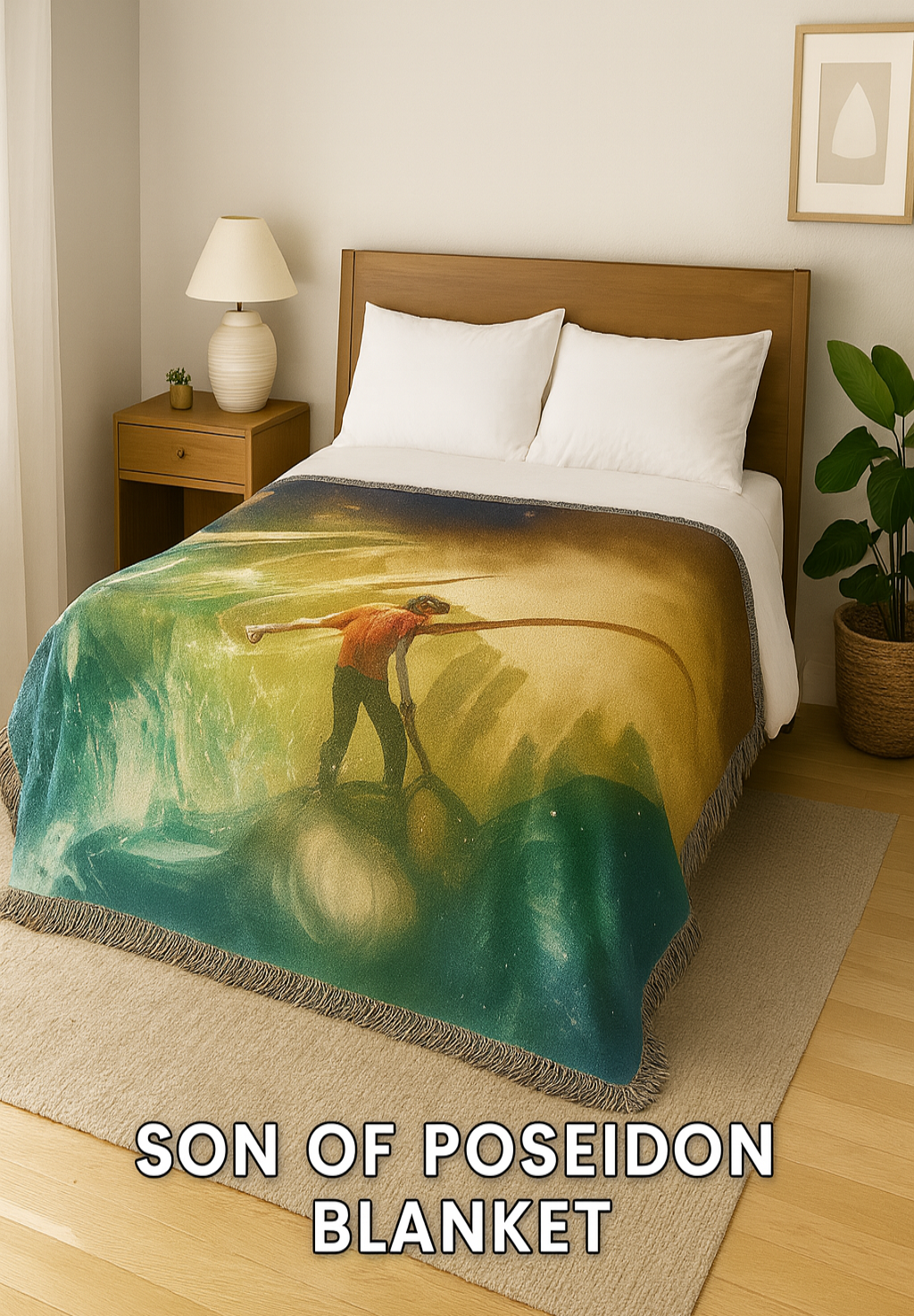 Percy Jackson Woven Blankets