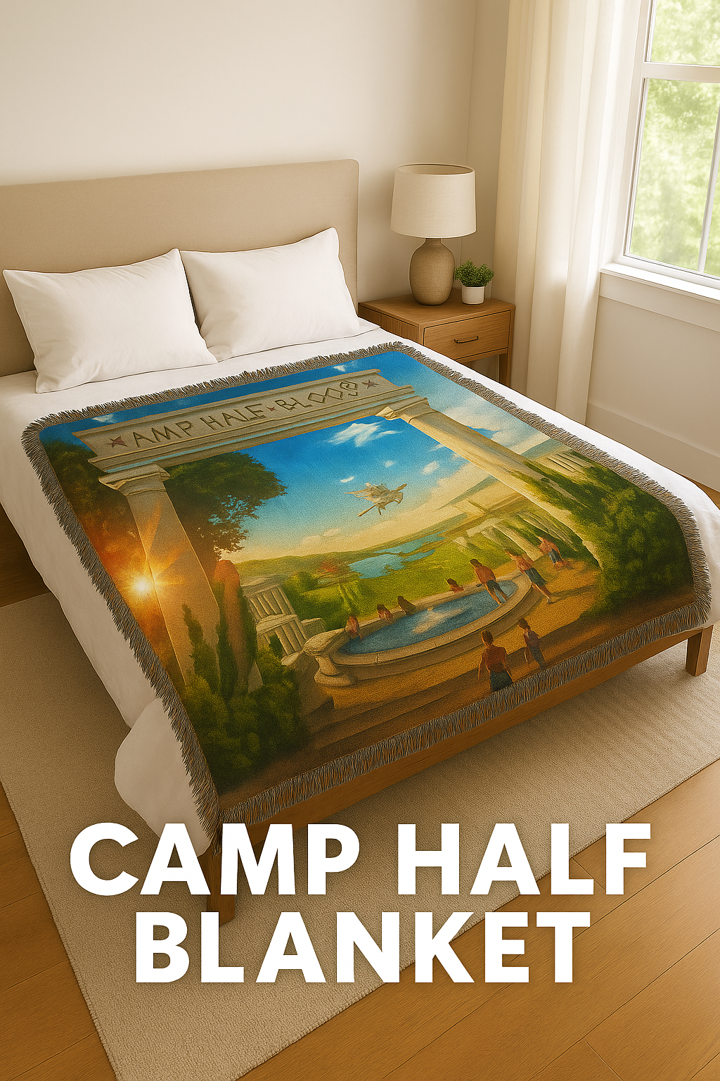 Percy Jackson Woven Blankets